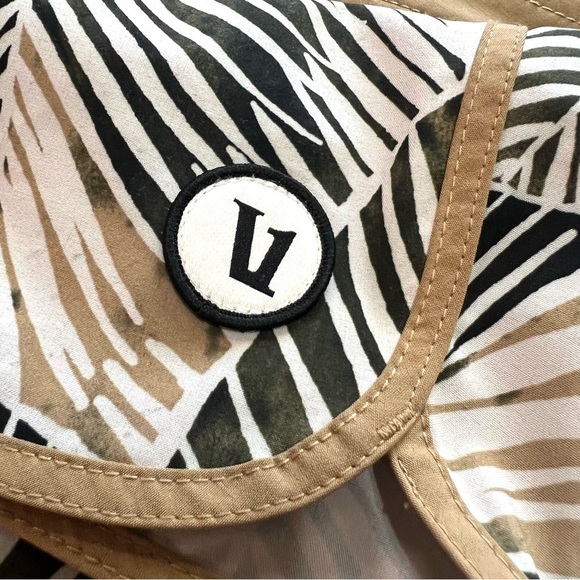 Vuori Cruise Wheat Frond 8” Leaf Print Boardshorts Swim Trunks Men’s 33 - Picture 9 of 13